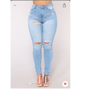 Hannah High Rise Jeans, Fashion Nova